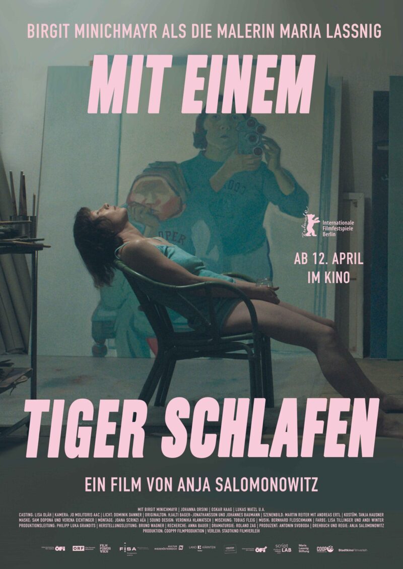 Filmplakat - Mit einem Tiger schlafen